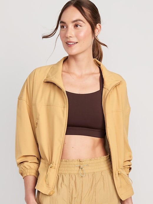 Old Navy Loose StretchTech Cinched-Waist Jacket