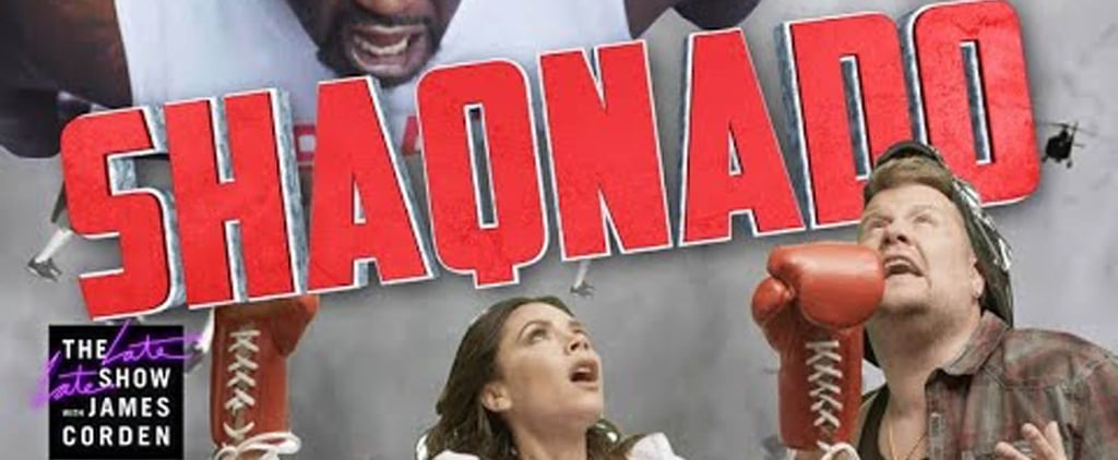 Victoria Beckham and Shaq in Shaqnado