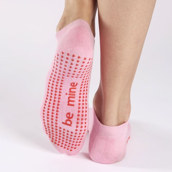 Sticky Be "Be Mine" Grip Socks