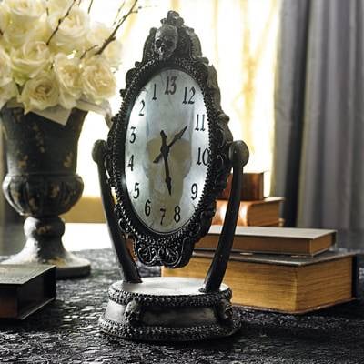animated haunted clock