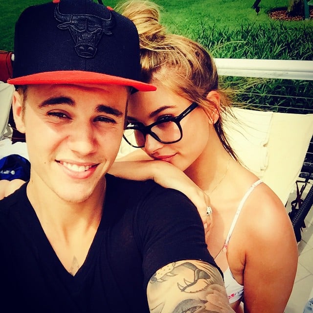 Justin Bieber and Hailey Baldwin in Miami Pictures