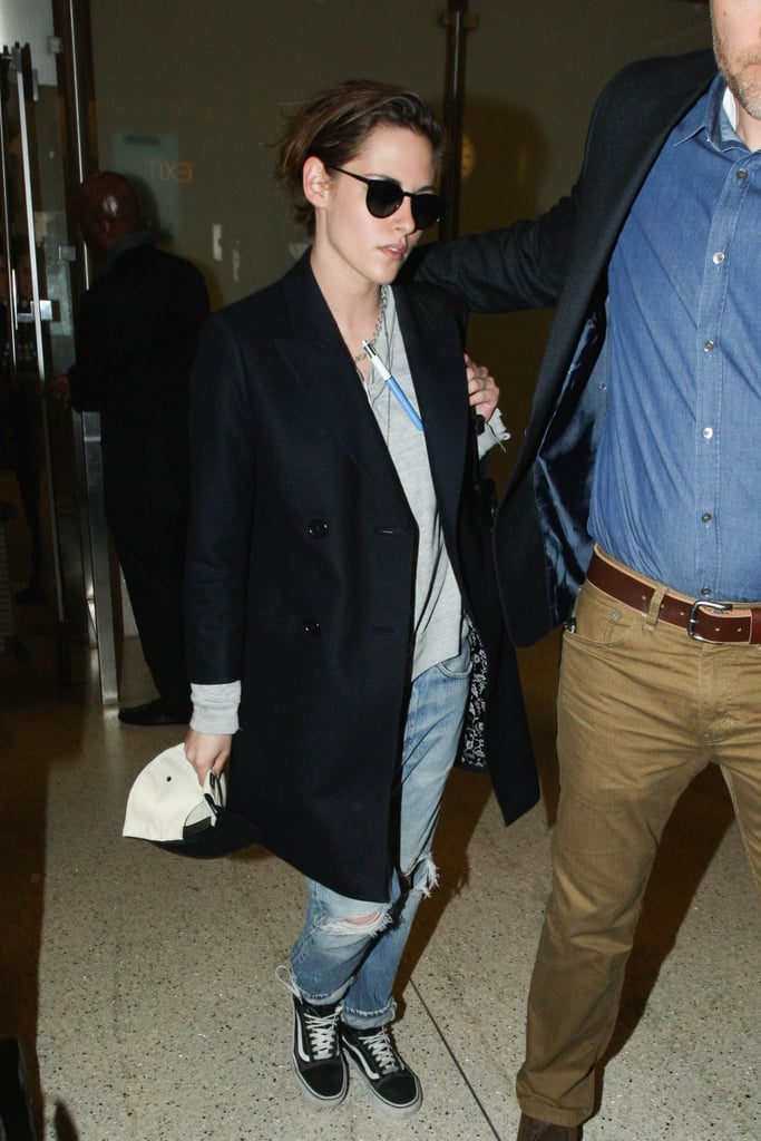 Kristen Stewart at LAX January 2016