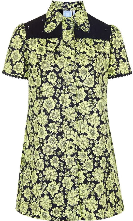 Topshop archive '60s floral psyche tunic shirt ($85)