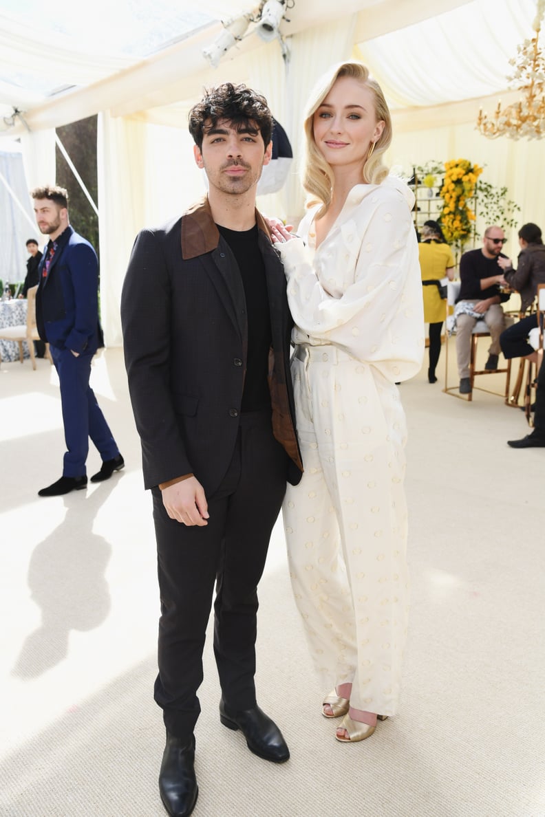 LOS ANGELES, CA - FEBRUARY 09:  Joe Jonas and Sophie Turner attend 2019 Roc Nation THE BRUNCH on February 9, 2019 in Los Angeles, California.  (Photo by Kevin Mazur/Getty Images for Roc Nation )