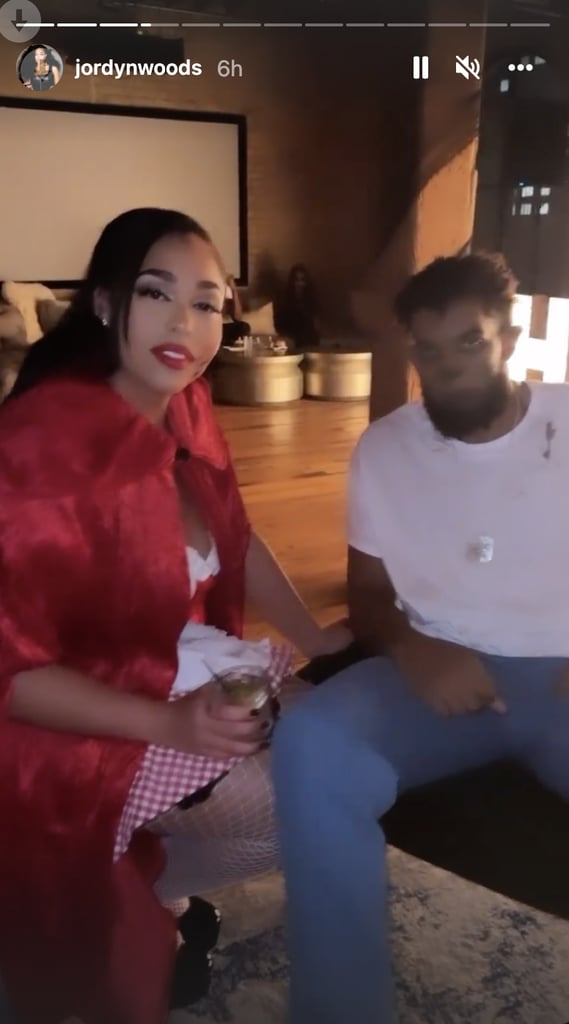 Jordyn Woods and Karl-Anthony Towns Halloween Costume 2021