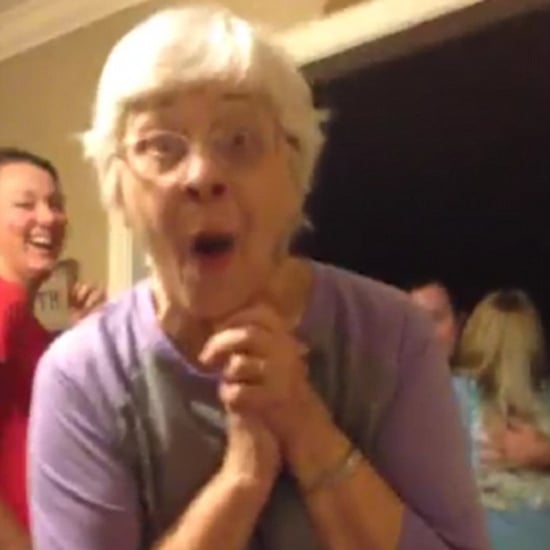 Grandma Finding Out Granddaughter Is Pregnant With Triplets
