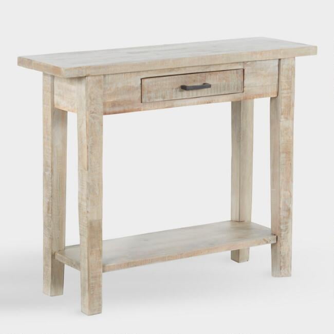 Whitewash-Wood Leigh Console Table