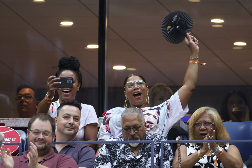 Queen Latifah at the US Open on Aug. 29.