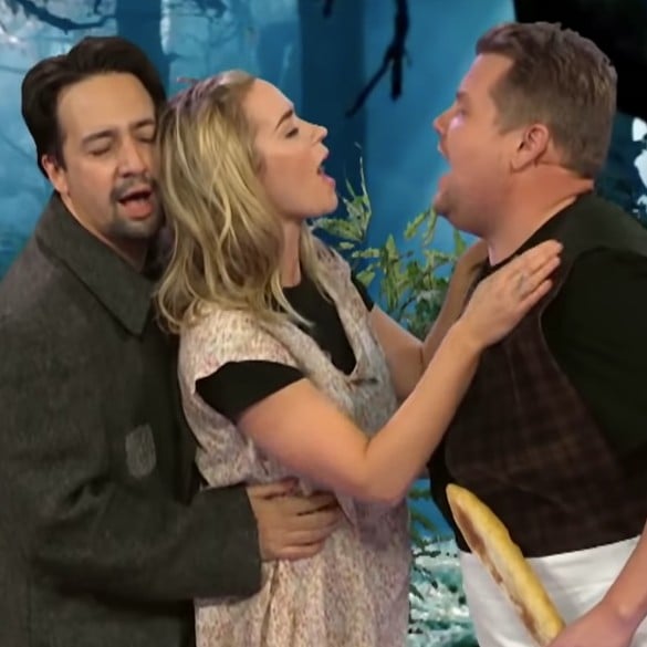 Emily Blunt and Lin Manuel Miranda Musicals on James Corden