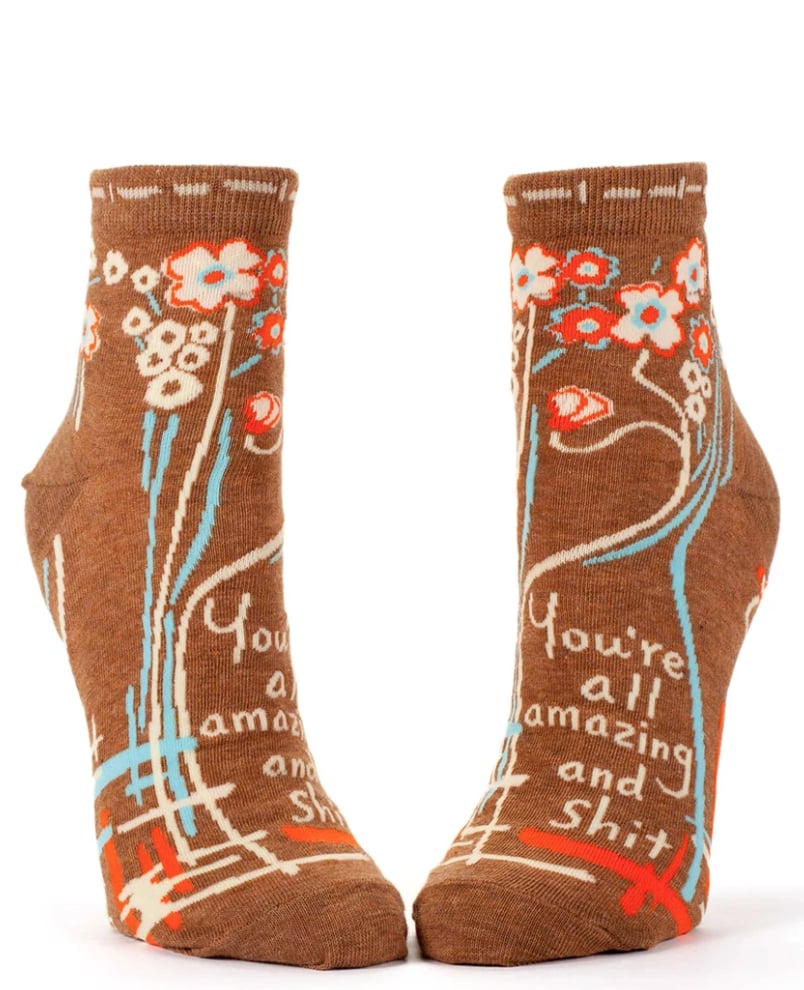 You're Amazing Ankle Socks 20+ Pairs of Hilarious Curse Word Socks