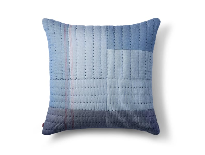 Quilted Patchwork Throw Pillow