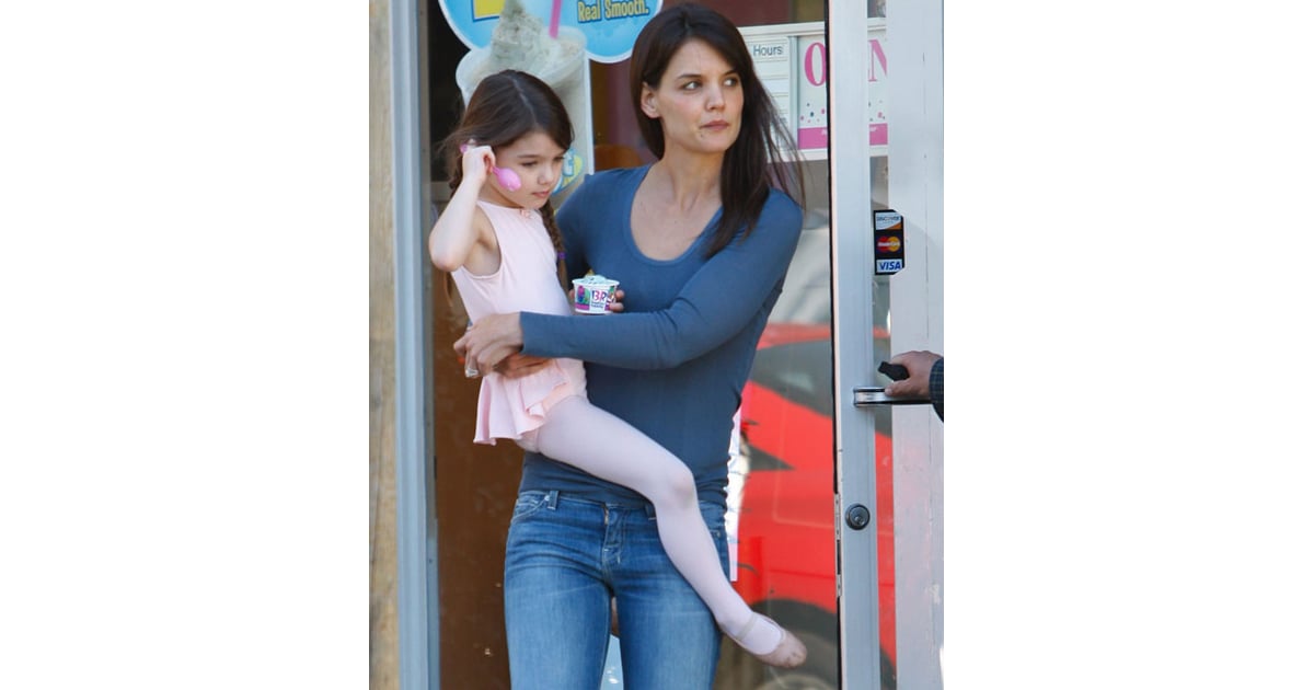 Pictures of Katie Holmes and Suri Cruise After Ballet Class in LA