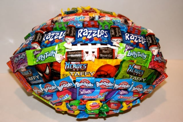 Candy-Covered Football