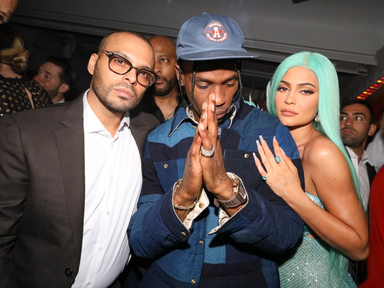 Richie Akiva, Travis Scott, and Kylie Jenner