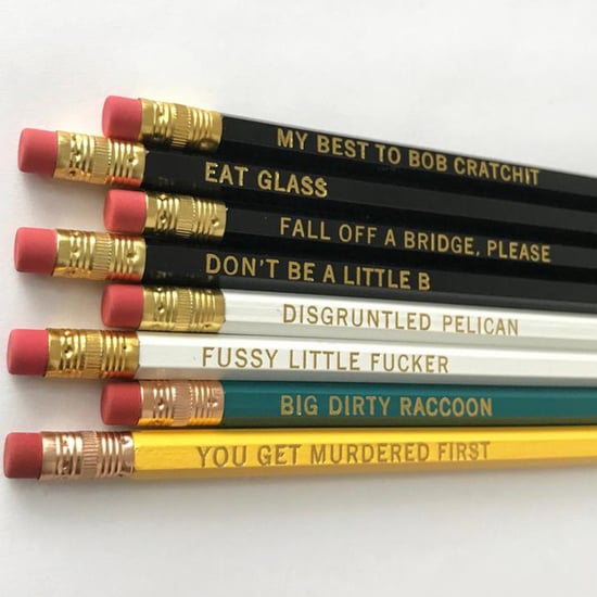 Rude Schitt's Creek Pencil Set on Etsy