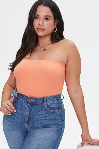 Forever 21 Plus Size Ribbed Tube Top