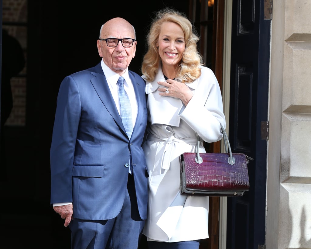 Jerry Hall and Rupert Murdoch's Wedding | POPSUGAR Fashion