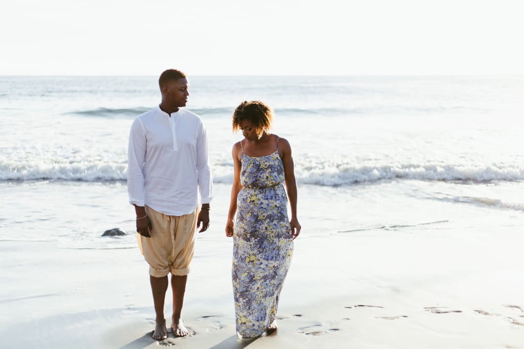 Mermaid-Themed Engagement Shoot