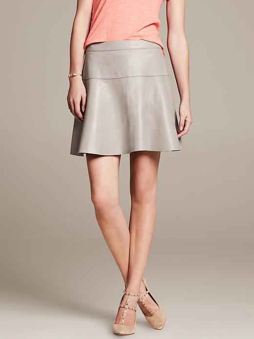 Banana Republic Leather Skirt