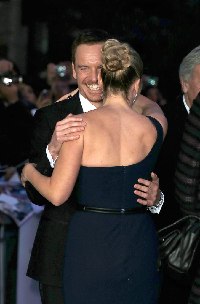 Kate Winslet Michael Fassbender Steve Jobs London Red Carpet