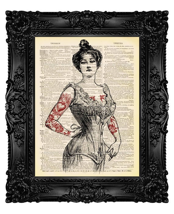 Tattoo Dictionary Art Print ($9 and up)