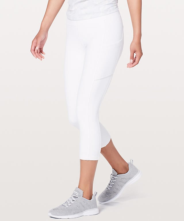 white workout pants