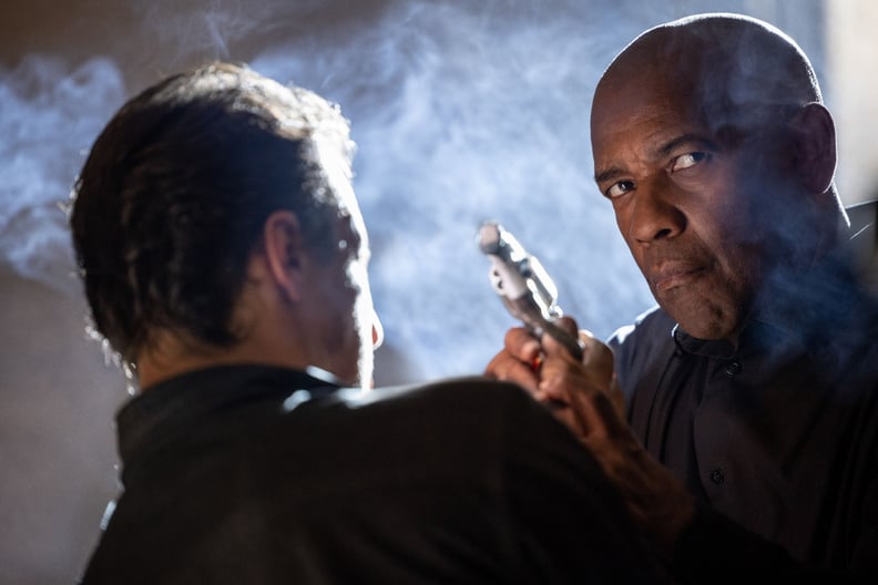 THE EQUALIZER 3, Denzel Washington (right), 2023. ph: Stefano Montesi /  Sony Pictures Entertainment /Courtesy Everett Collection