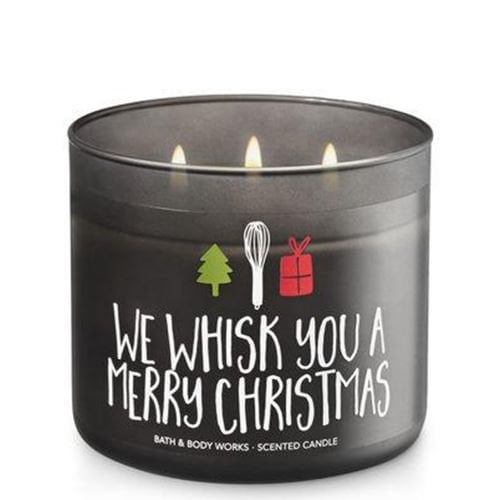 Bath & Body Works We Whisk You a Merry Christmas Candle