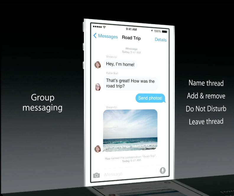 iOS 8 Group Messaging Features