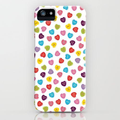 Candy hearts case ($35) for iPhone models and Samsung Galaxy S4