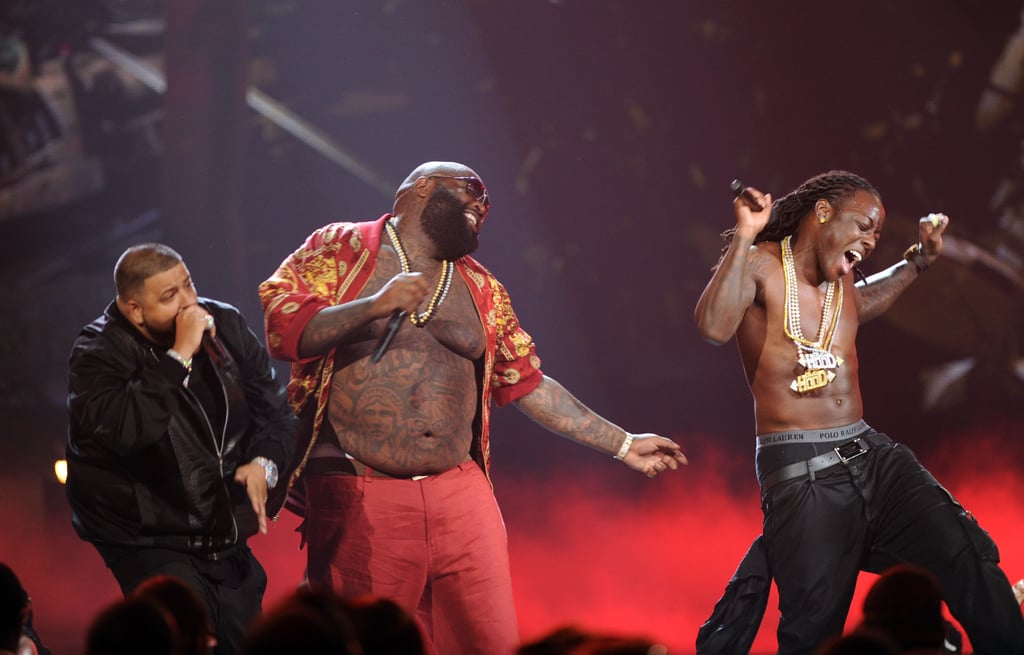 Pictured: DJ Khaled, Rick Ross, and Lil Wayne