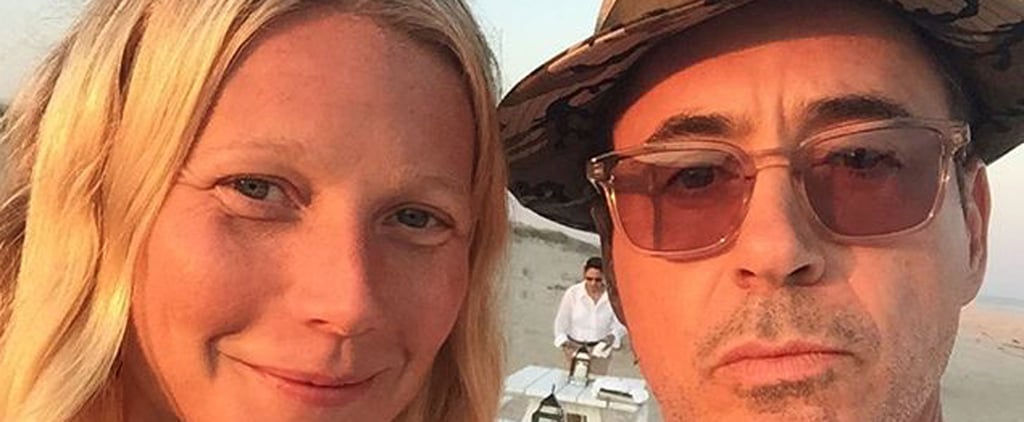 Gwyneth Paltrow and Robert Downey Jr.'s Beach Selfie
