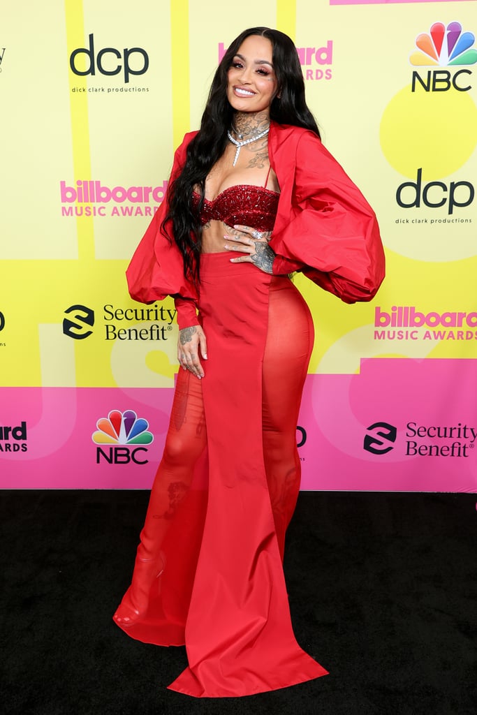 Kehlani at the 2021 Billboard Music Awards