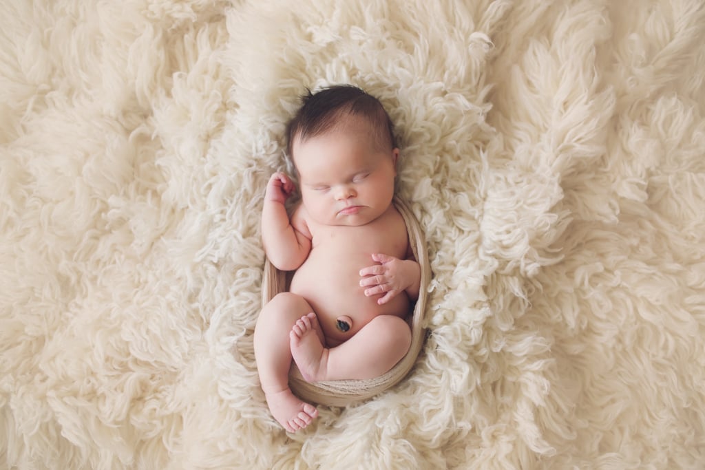 Newborn With Inoperable Tumor in Family Photos