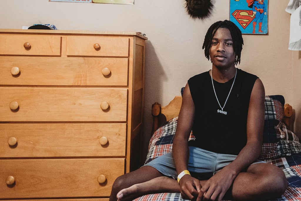 "Sam says that he once confronted a classmate when they said 'the n word.' He states that the classmate wanted to fight him as a result of the confrontation."