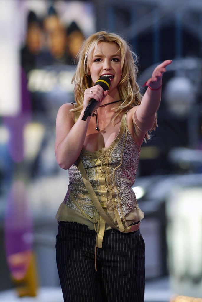 Britney Spears made a TRL appearance in 2003.