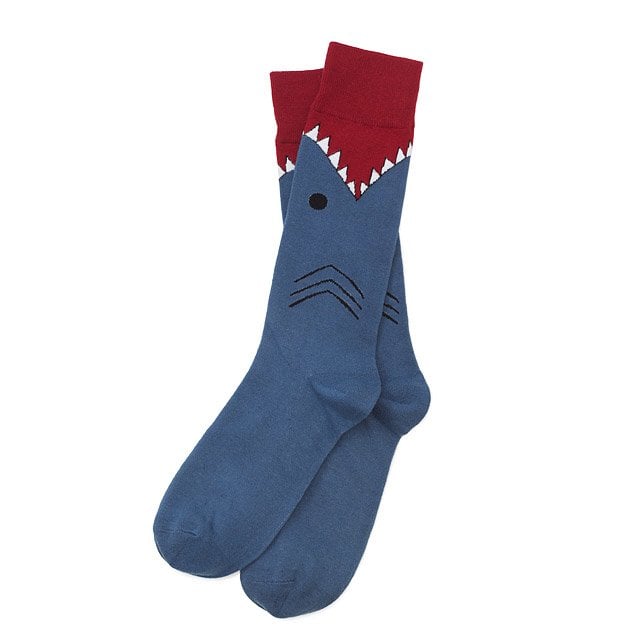 A Funny Pair of Socks For 14-Year-Olds: Shark Socks