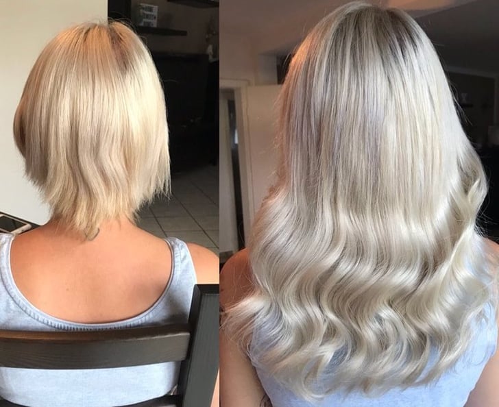 Hair Extension Before and After Photos POPSUGAR Beauty UK