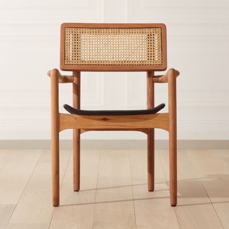 Moniker Cane Back Chair Best Rattan Indoor Furniture Popsugar