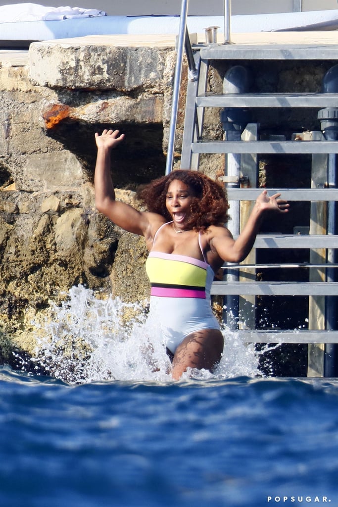 Serena Williams and Alexis Ohanian Vacation in France Photos