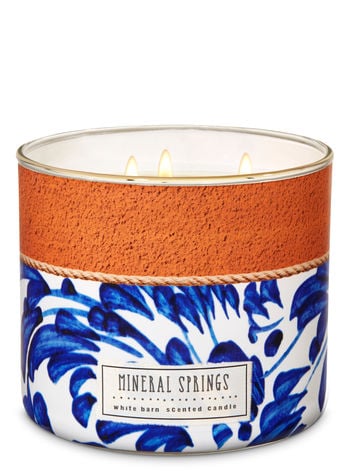 Bath and Body Works Mineral Springs 3-Wick Candle