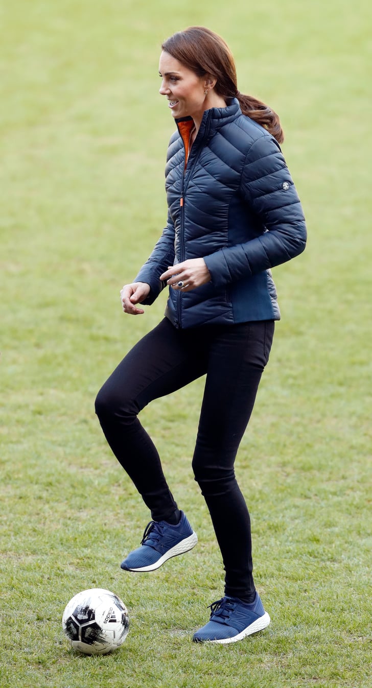 Feb. 2019 | Kate Middleton Wearing Blue Coats | POPSUGAR Fashion Photo 3