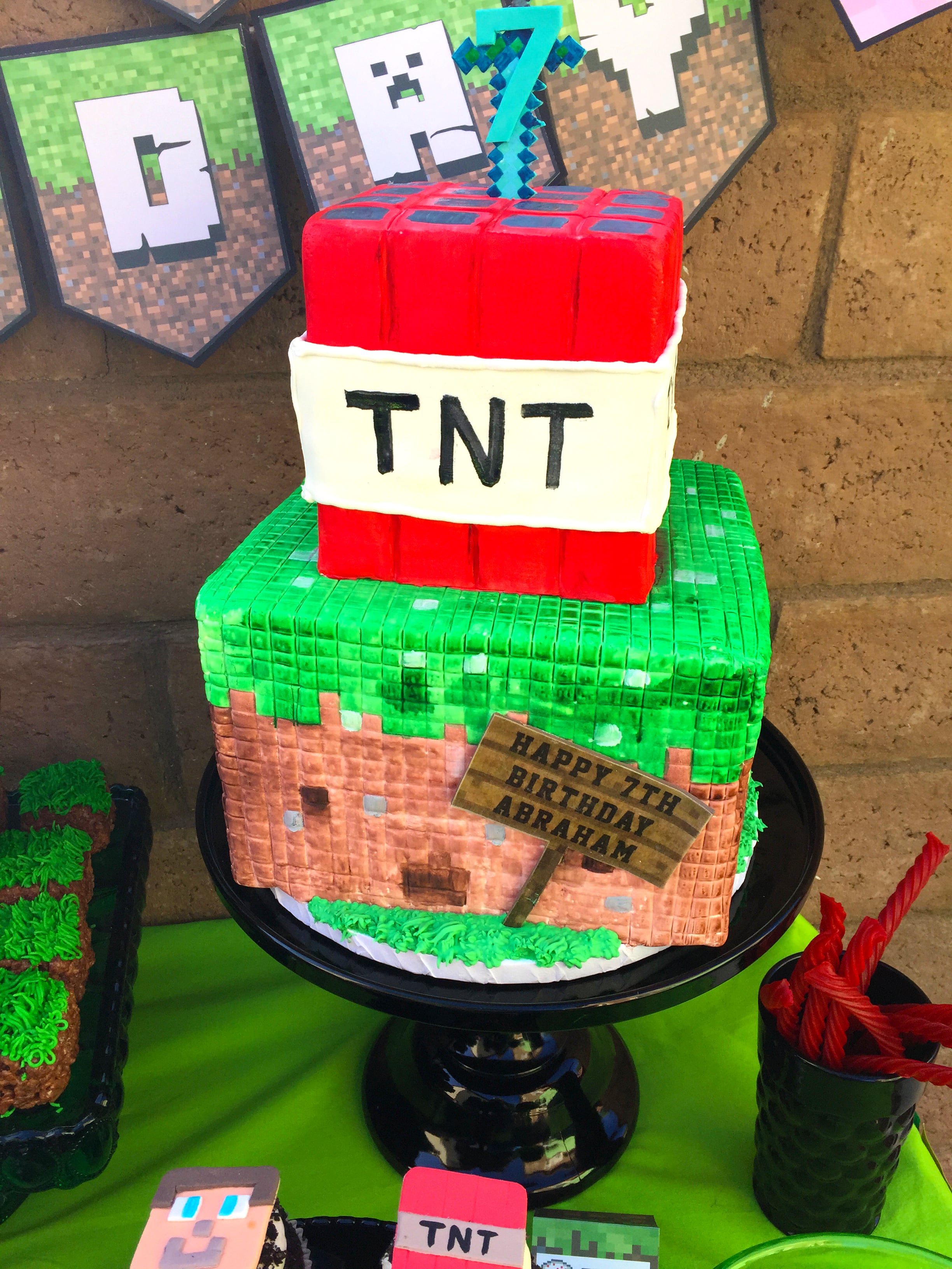 Minecraft Birthday Party Ideas, Photo 3 of 23