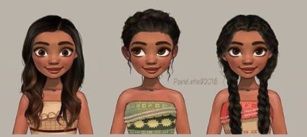 Disney Princesses Modern Hair Makeovers
