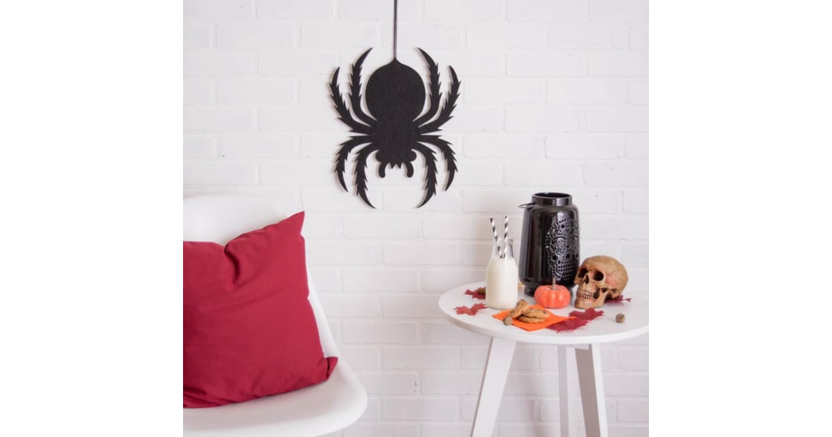 DII Spider Wall Plaque Check Out New Lowe's Halloween Decorations For