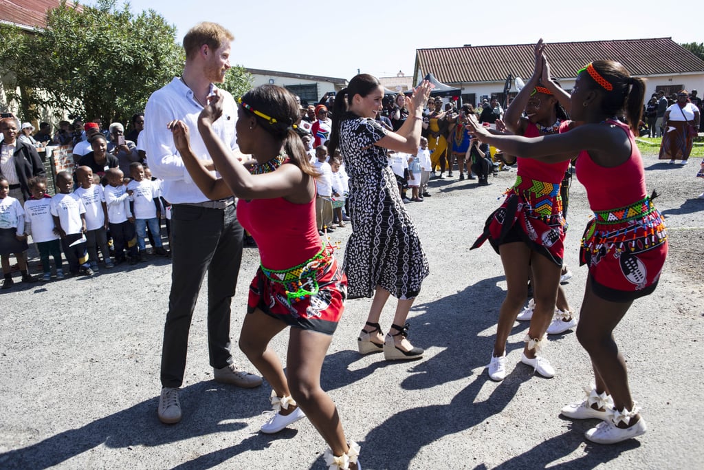 Prince Harry and Meghan Markle Dancing in Cape Town Video