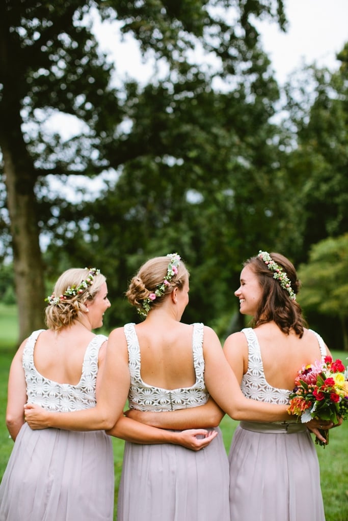 Countless hours go into preparing for your wedding, and then boom — it's over. To help you look back and remember just how gorgeous you felt, POPSUGAR Beauty has collected the essential inspiring shots you should snap in between all the loving moments.
Photo by Anna Routh Photography via Style Me Pretty