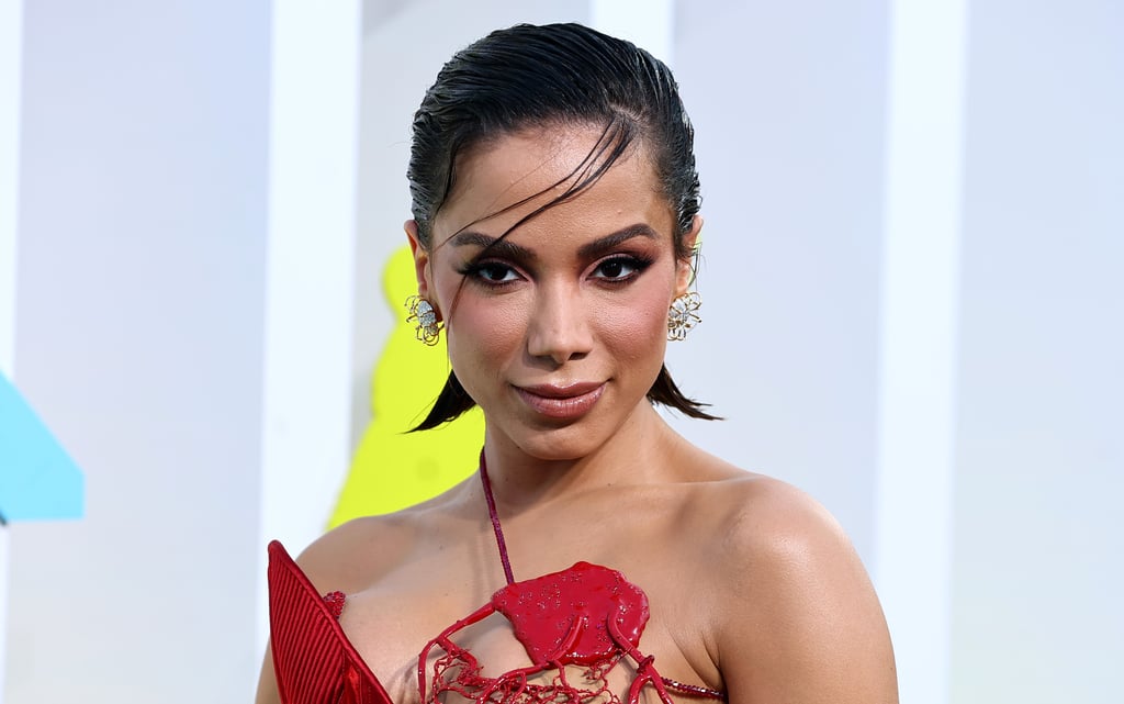 Anitta's High-Waisted White Thong Bikini in Mykonos