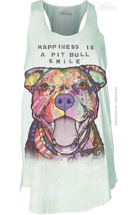 Pit Bull Smile Flow Tank Top