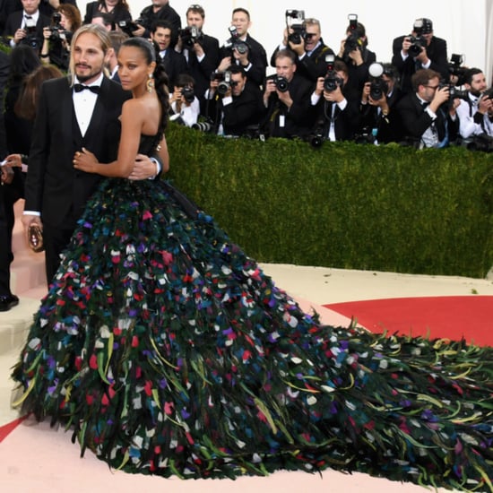 Zoe Saldana and Marco Perego at Met Gala 2016